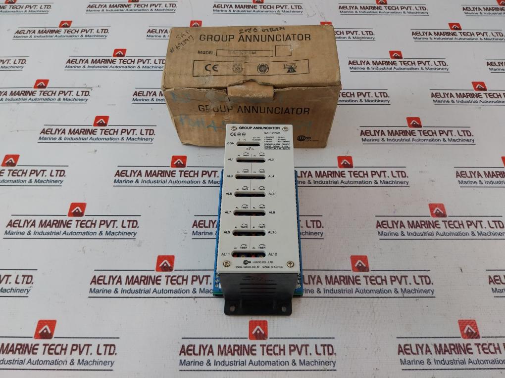 Luxco Sa-12Psm Group Annunciator 0~30Sec