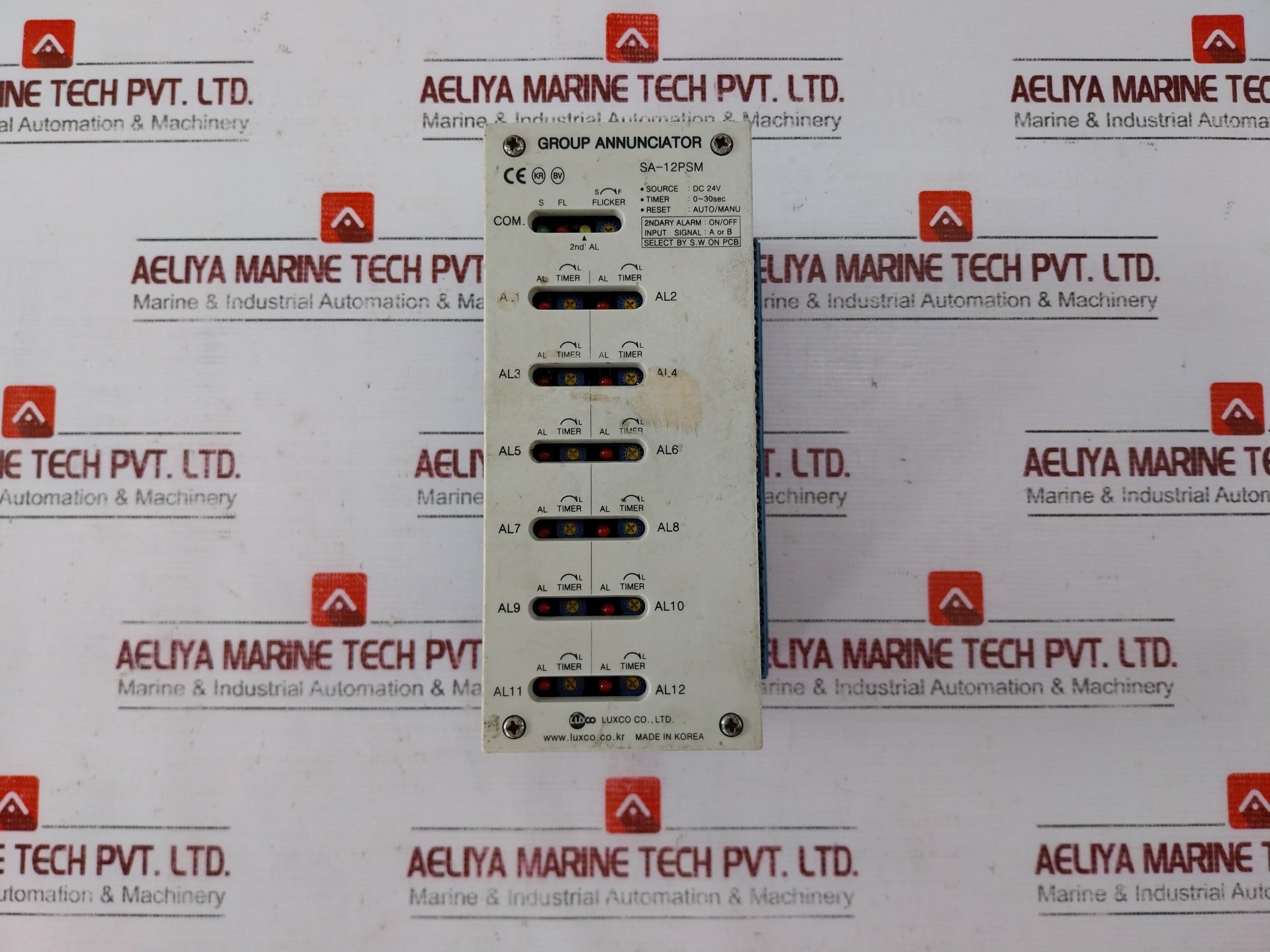 Luxco Sa-12Psm Group Annunciator Dc 24V 0-30Sec