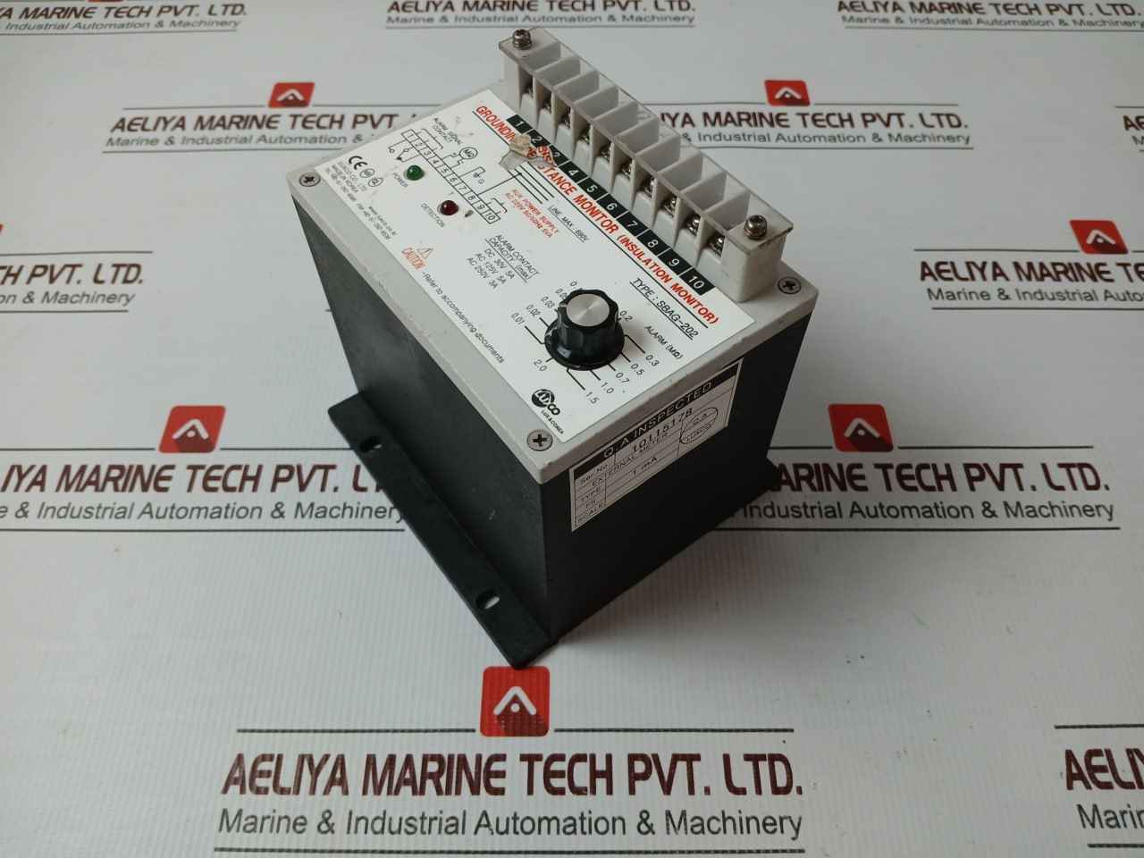 Luxco Sbag-202 Grounding Resistance Monitor Ac 220V 50/60Hz