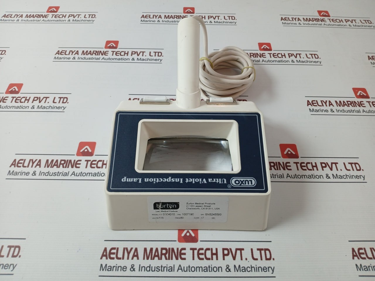 Luxo 0164010 Ultra Violet Inspection Lamp 115V 60Hz 17Amps Ft2