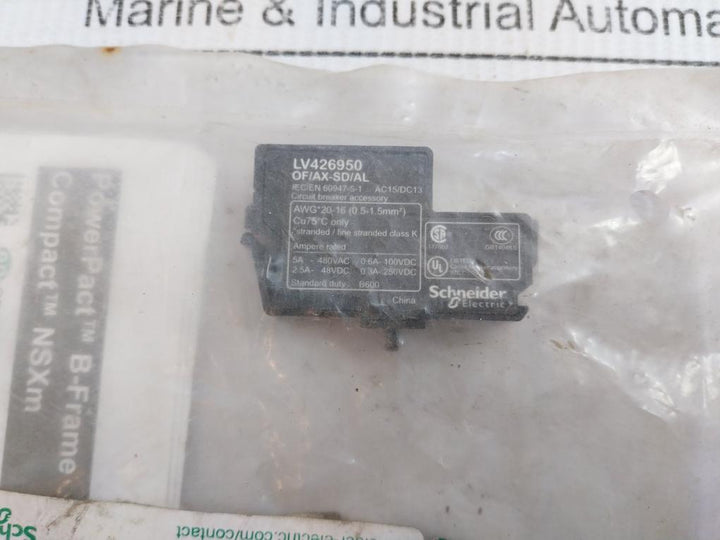 Lv426950 Auxiliary Contact (Spring) Schneider Electric