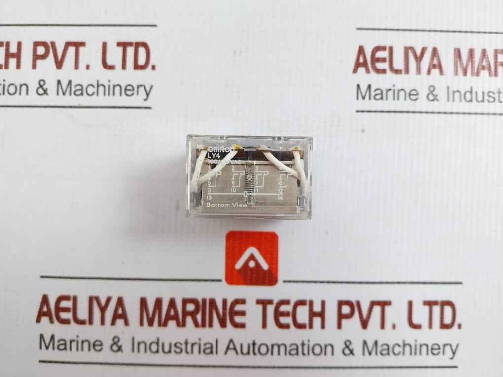 Ly4 Power Relay 100V/110V Ac Omron