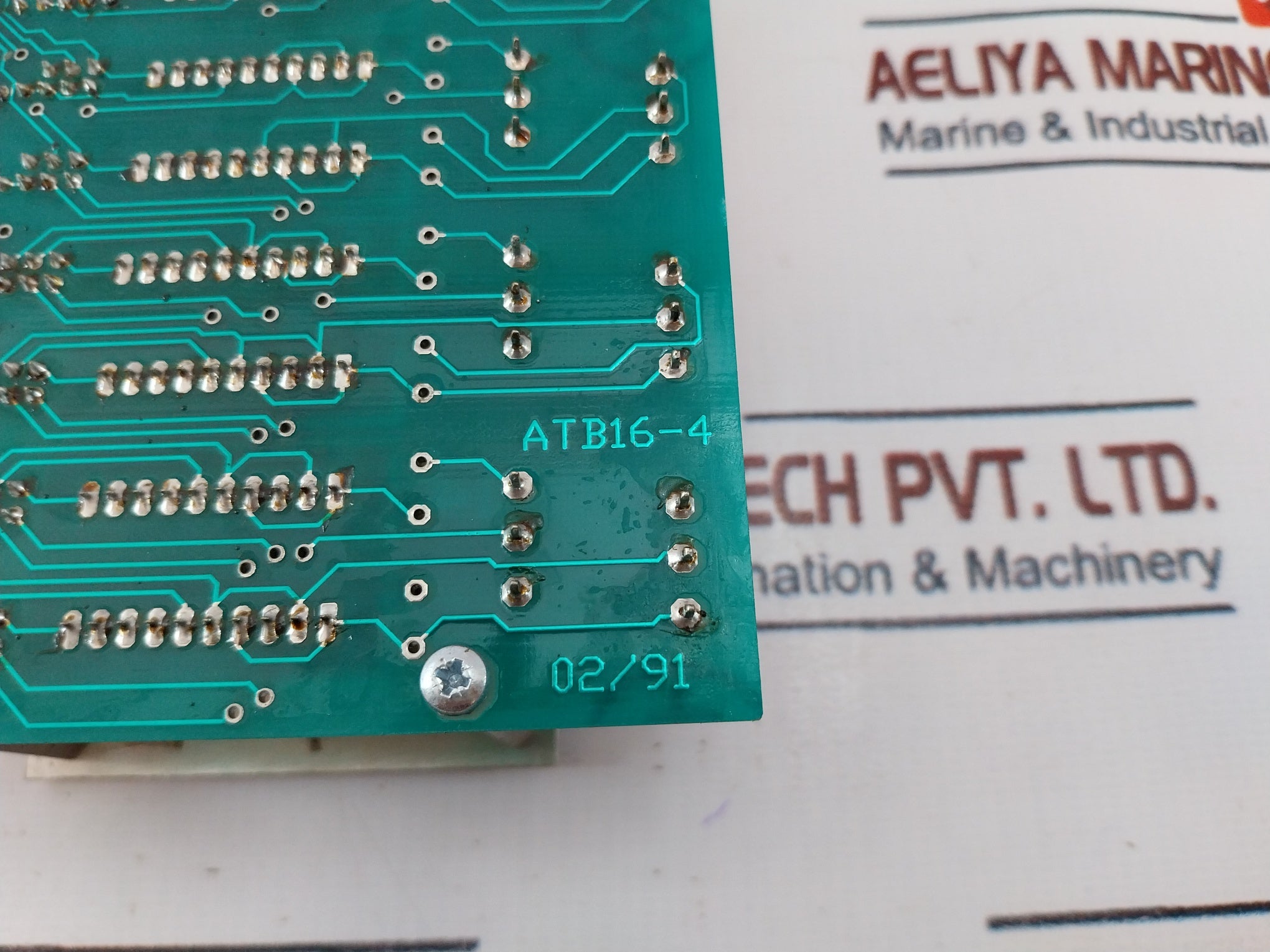 Lyngso-valmet Atb16-4 16-channel Relay Card Controller Board Module