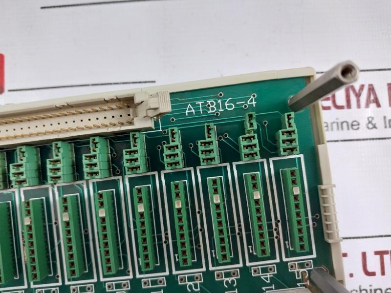 Lyngso-valmet Atb16-4 16 Channel Relay Card Controller Module