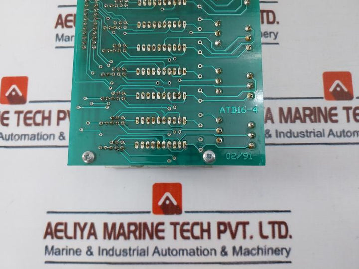 Lyngso-valmet Marine Atb16-4 16 Channel Relay Card Controller Board Module 133050