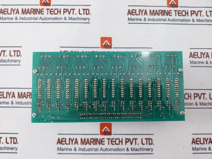 Lyngso-valmet Marine Atb16-4 16 Channel Relay Card Controller Board Module 133050