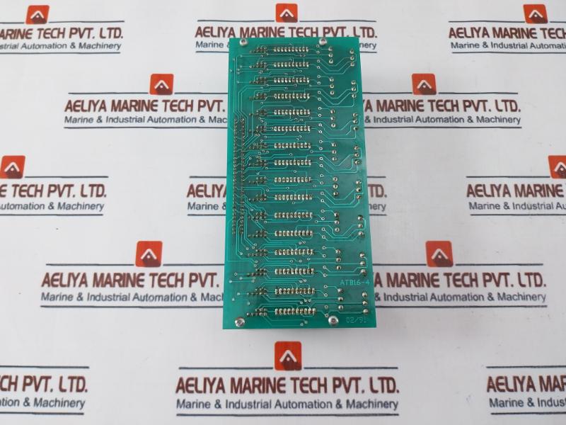 Lyngso-valmet Marine Atb16-4 16 Channel Relay Card Controller Board Module 01405