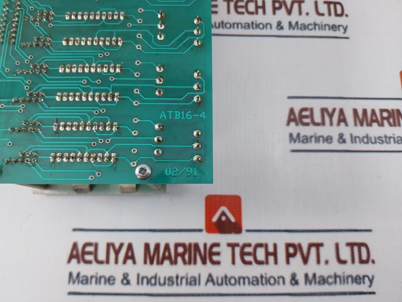 Lyngso-valmet Marine Atb16-4 16 Channel Relay Card Controller Board Module 01405