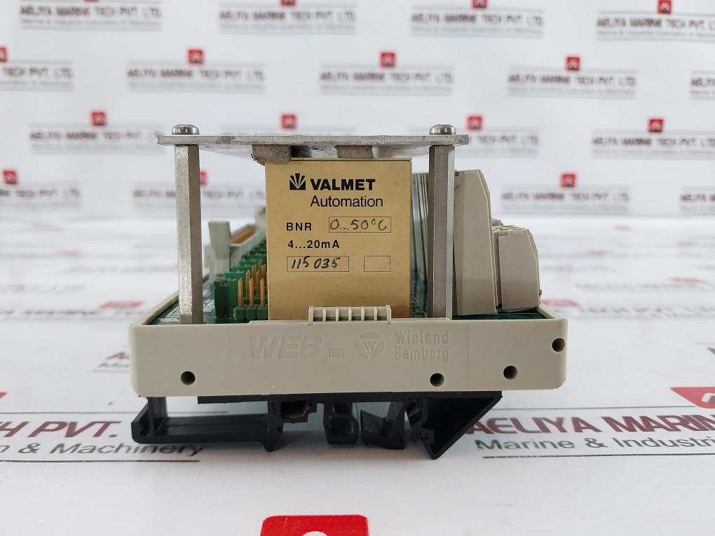 Lyngso-valmet Marine Atb16-4 16 Channel Relay Card Controller Terminal Board