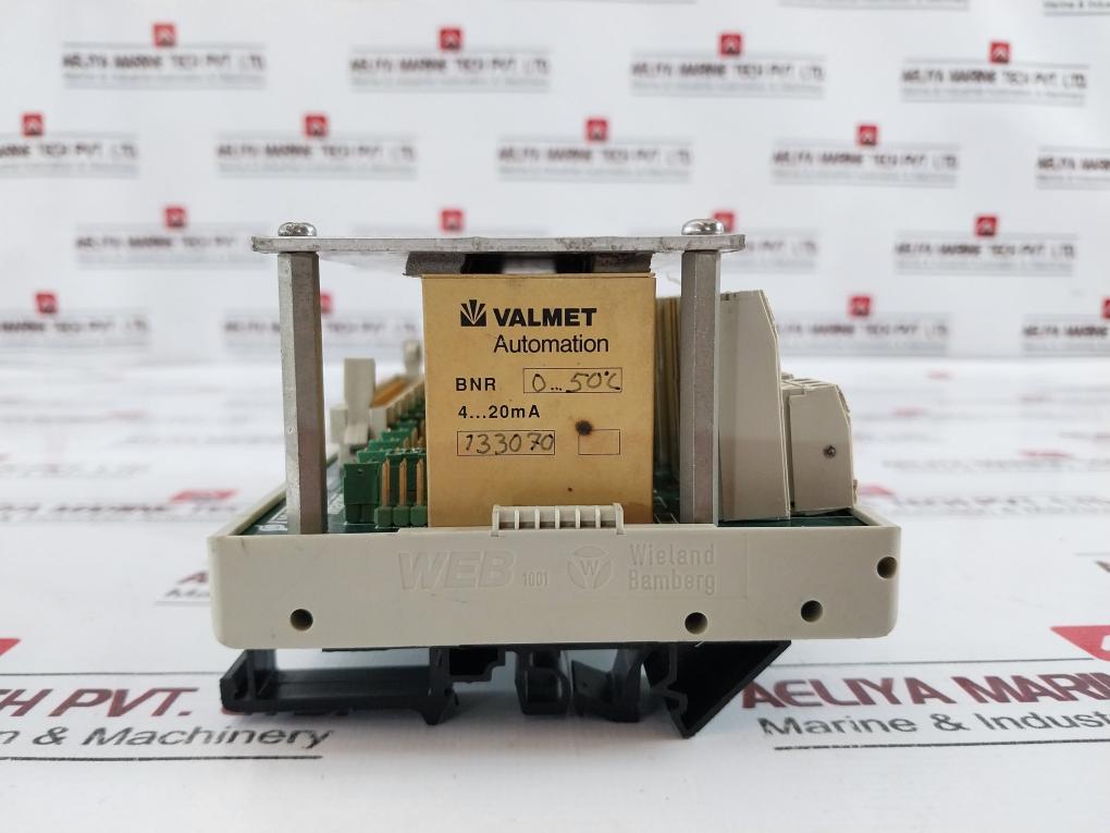 Lyngso-valmet Marine Atb16-4 16 Channel Relay Card Controller Terminal Module