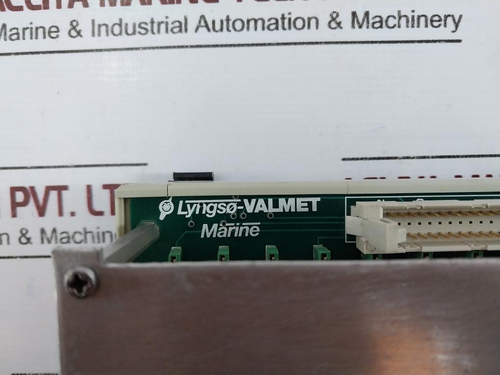 Lyngso-valmet Marine Atb16-4 16 Channel Relay Card Controller Terminal Module