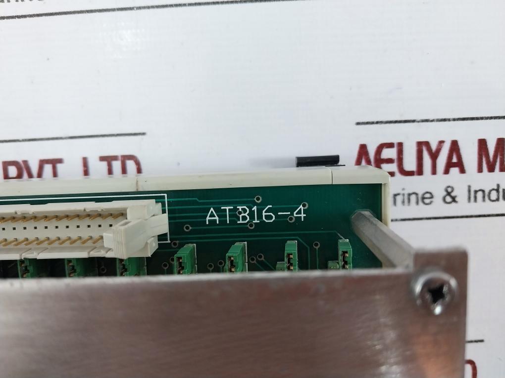 Lyngso-valmet Marine Atb16-4 16 Channel Relay Card Controller Terminal Module