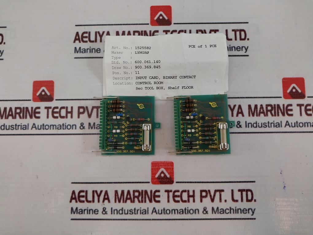 Lyngso 600061140 Input Card, Binary Contact