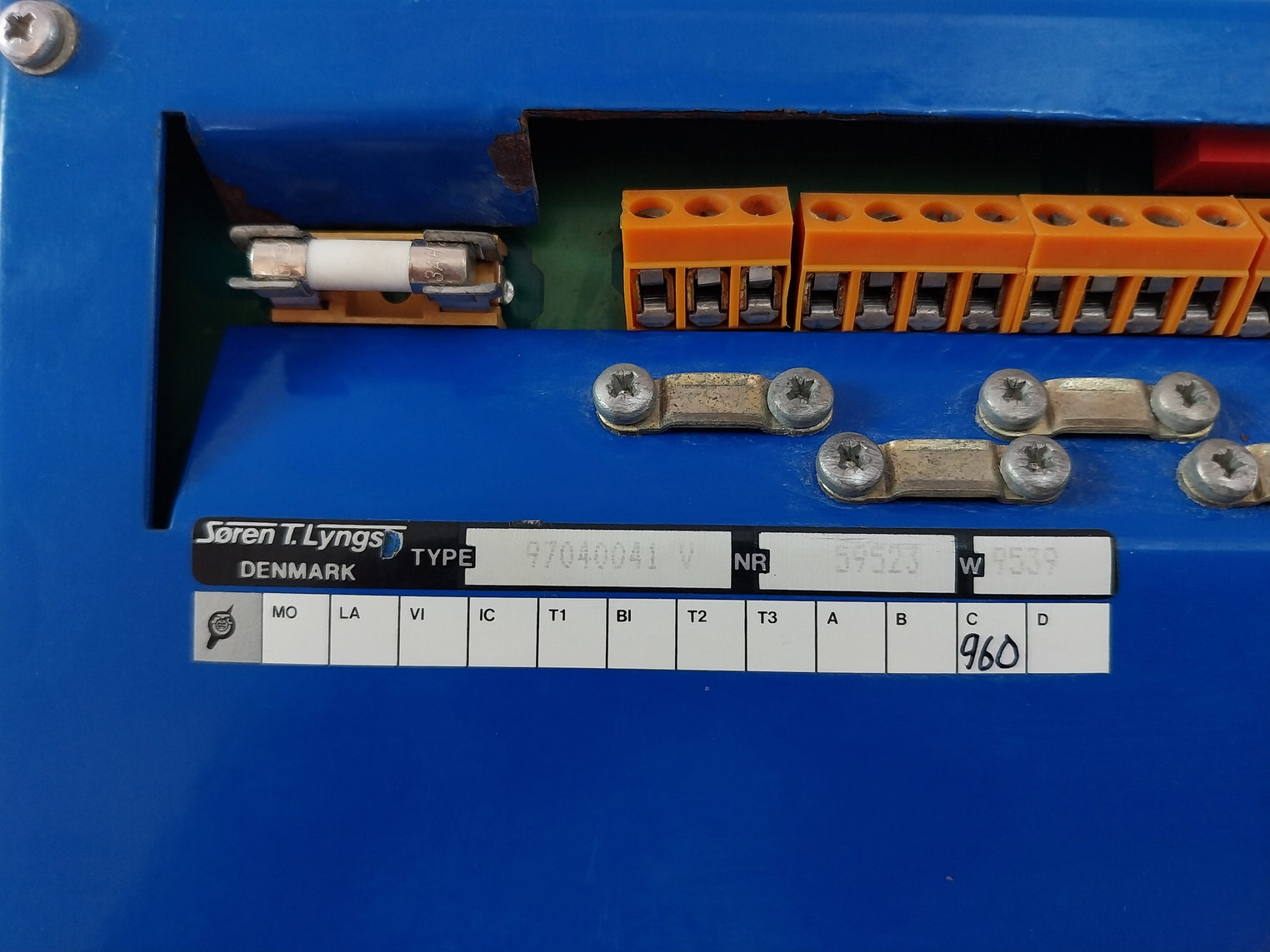 Lyngso Marine Alarm Panel Ums 2000 Basic 97040041 V