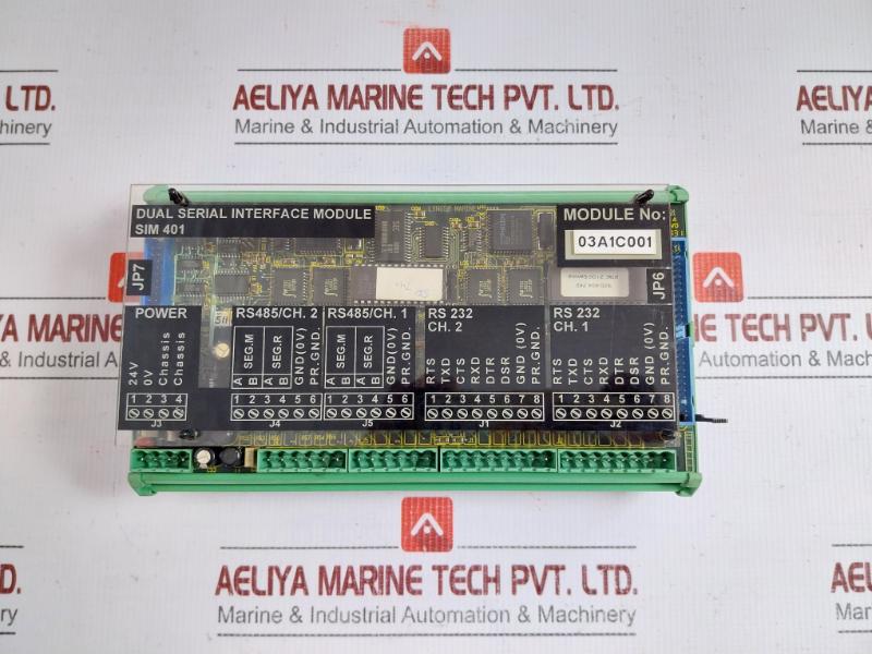Lyngso Marine Dual Serial Interface Module 03A1C001  Sim 401
