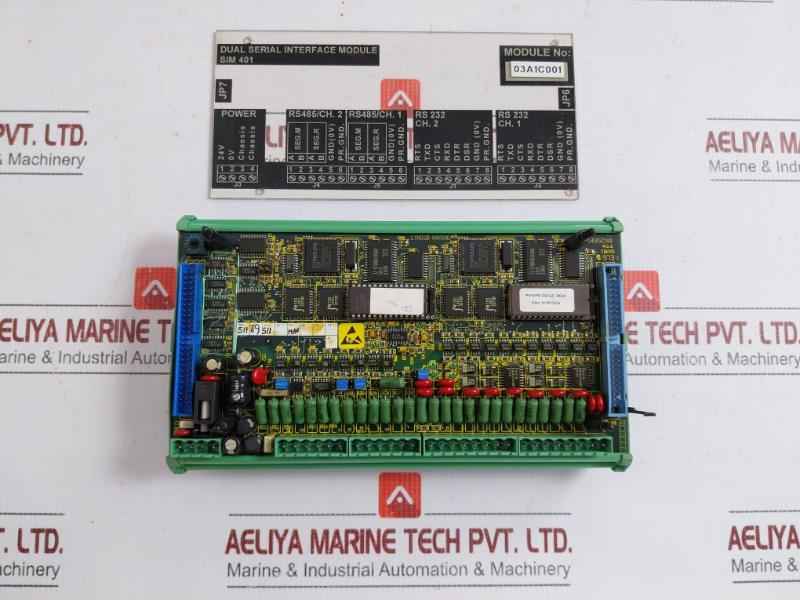 Lyngso Marine Dual Serial Interface Module 03A1C001  Sim 401