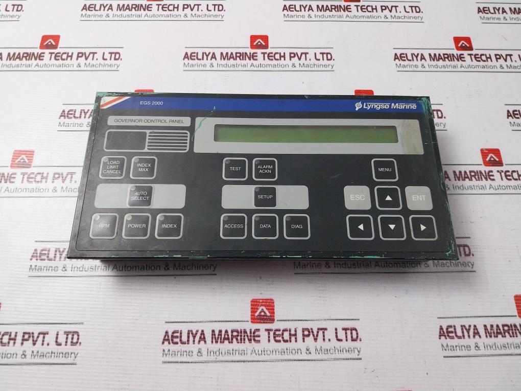 Lyngso Marine EGS 2000 Governor Control Panel 260707(Not Working)