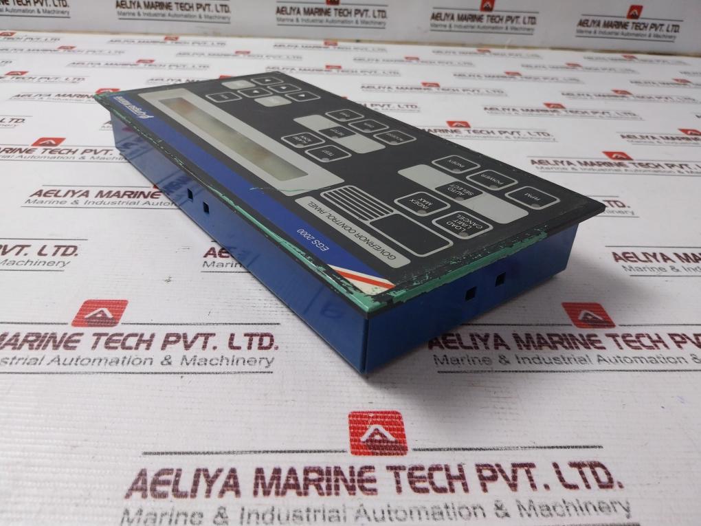 Lyngso Marine EGS 2000 Governor Control Panel 260707