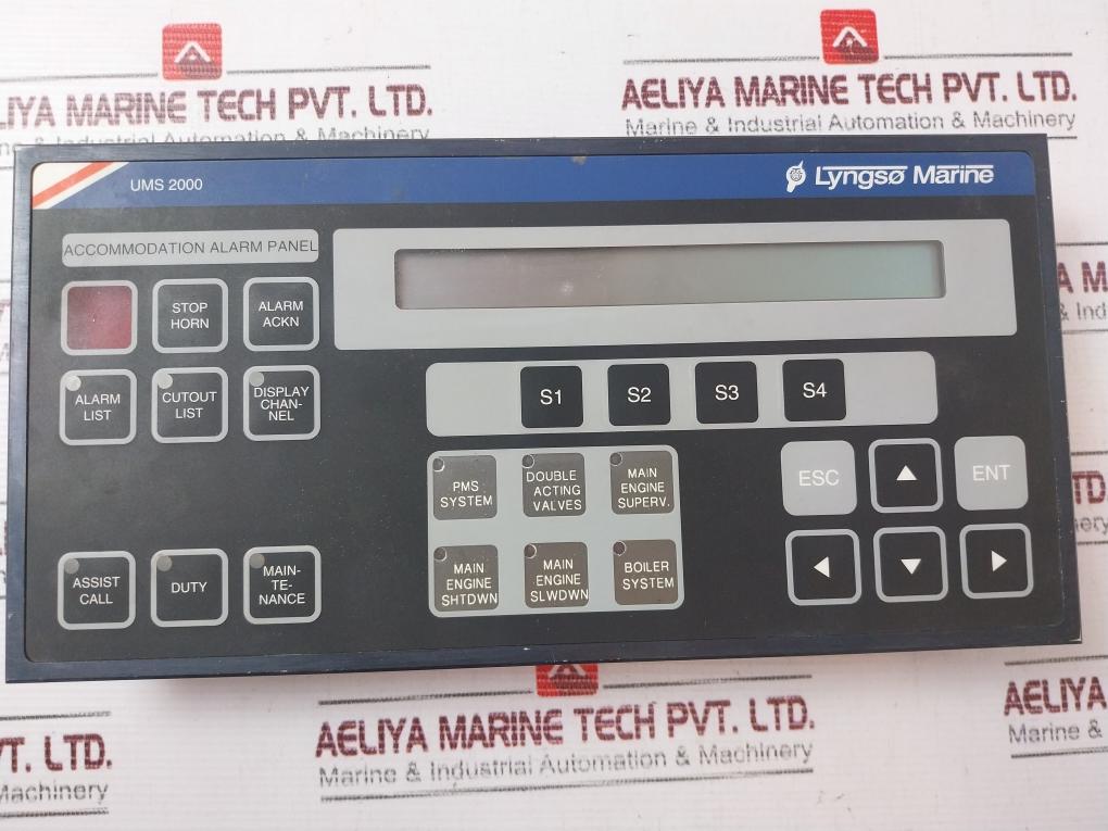 Lyngso Marine Ums 2000 Accommodation Alarm Panel 970400110 V
