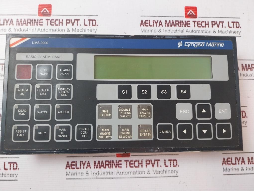 Lyngso Marine Ums 2000 Basic Alarm Panel 97040041 V
