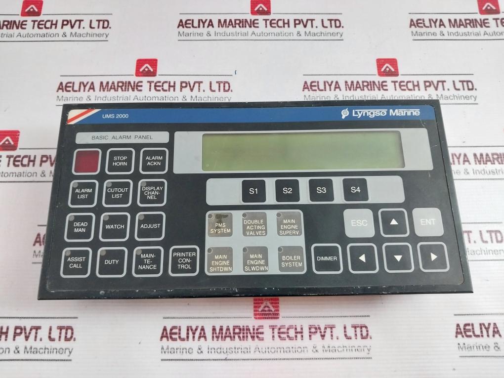 Lyngso Marine Ums 2000 Basic Alarm Panel 97040041 V 59624