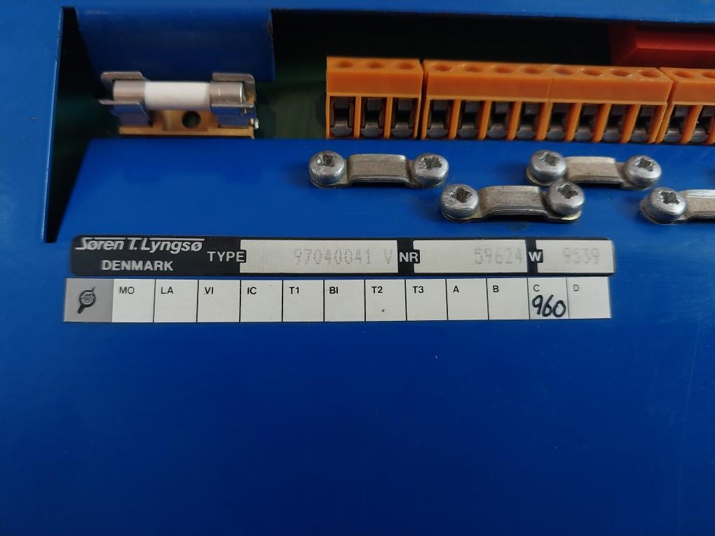 Lyngso Marine Ums 2000 Basic Alarm Panel 97040041 V 59624