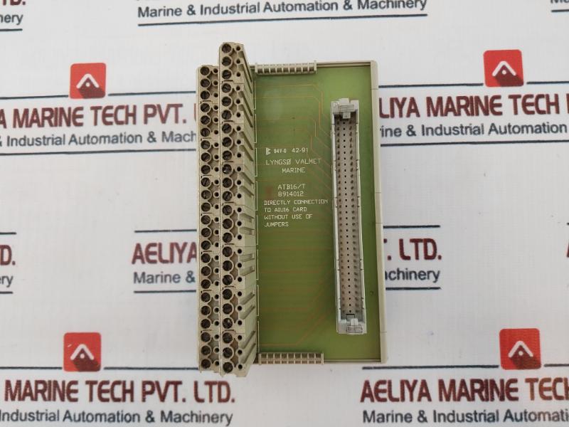 Lyngso Valmet Atb16/T Printed Circuit Board With Web 1002 Module