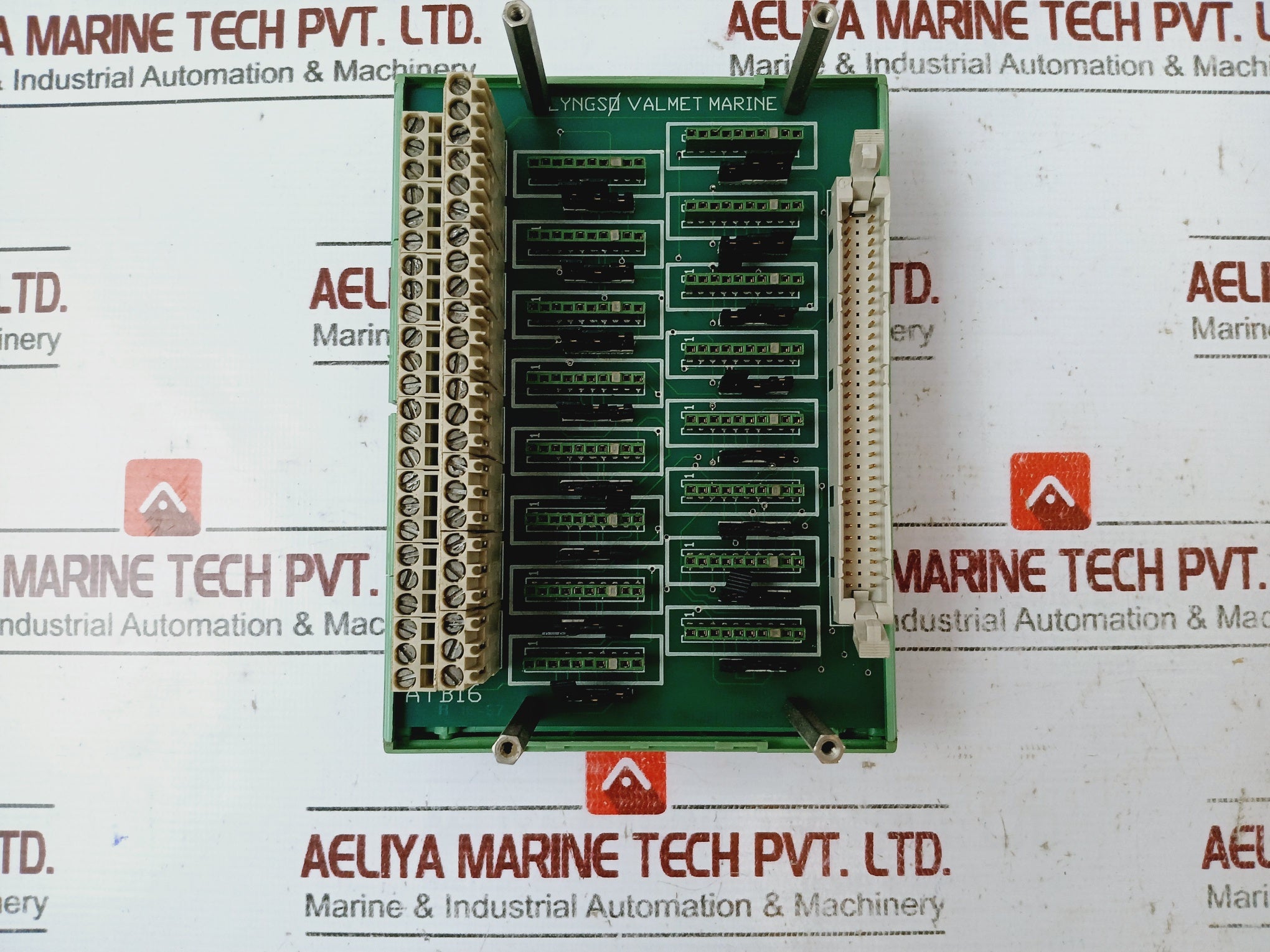 Lyngso Valmet Marine Atb16 Pcb Connector