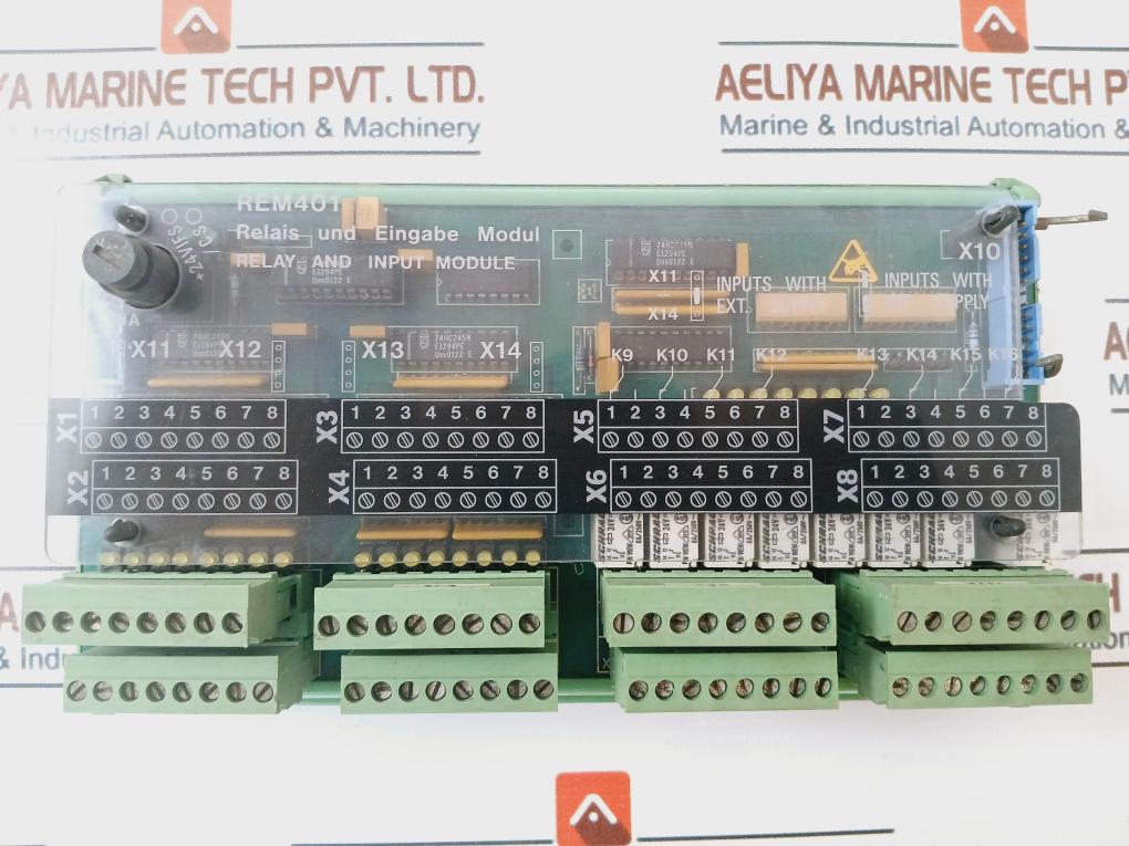 Lyngsoe Marine Rem401 Relay And Input Module