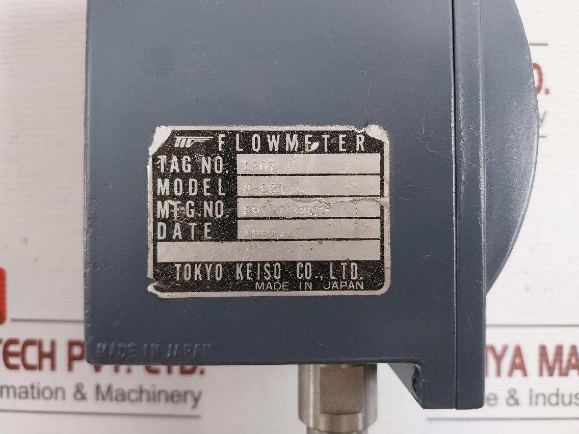M-901 Tokyo Keiso Flow Meter