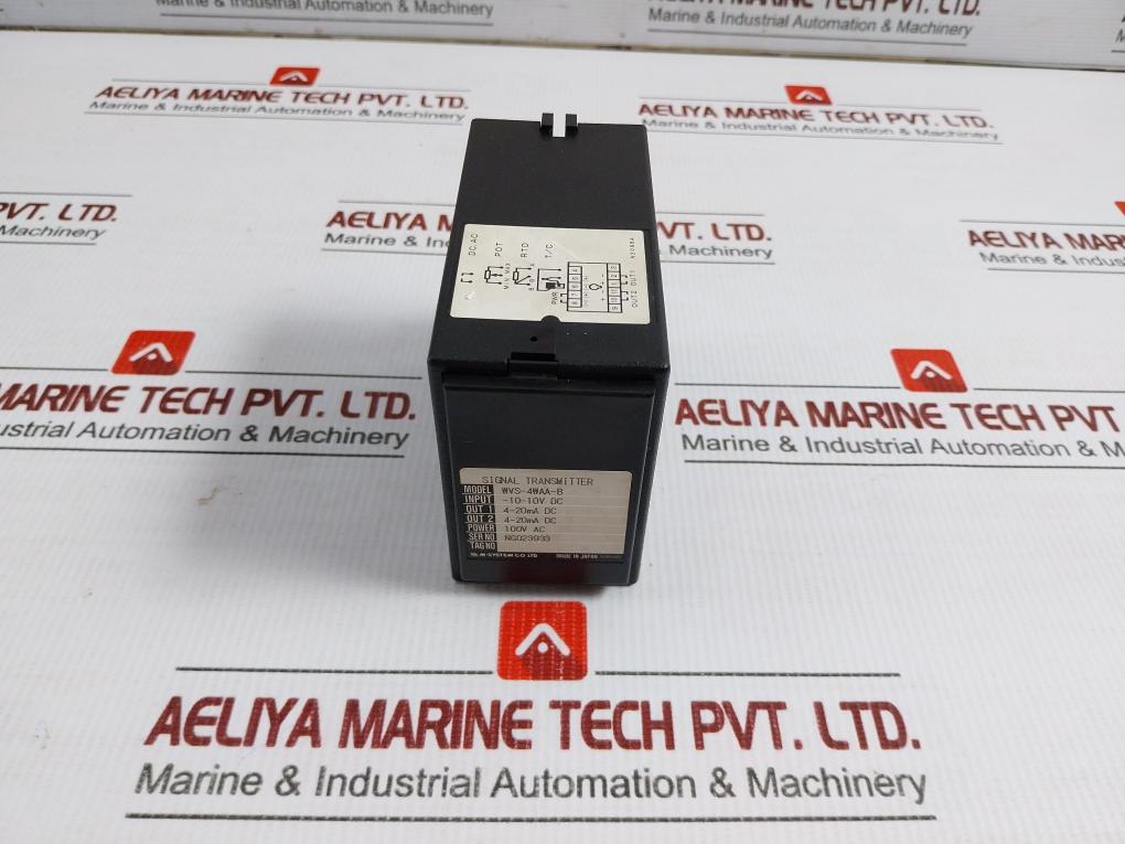 M-system -10-10Vdc Signal Transmitter Wvs-4Waa-b