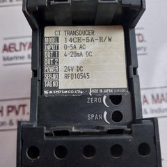 M-system 14Ce-5A-r/W Ct Transducer 24Vdc