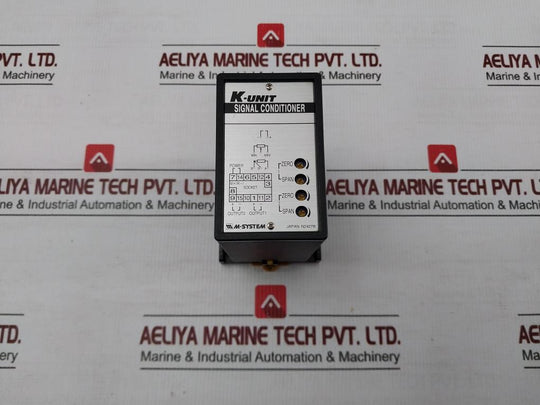 M-system 220Vac Signal Transmitter W/ Socket Base Kwvs2-a1Aa-h