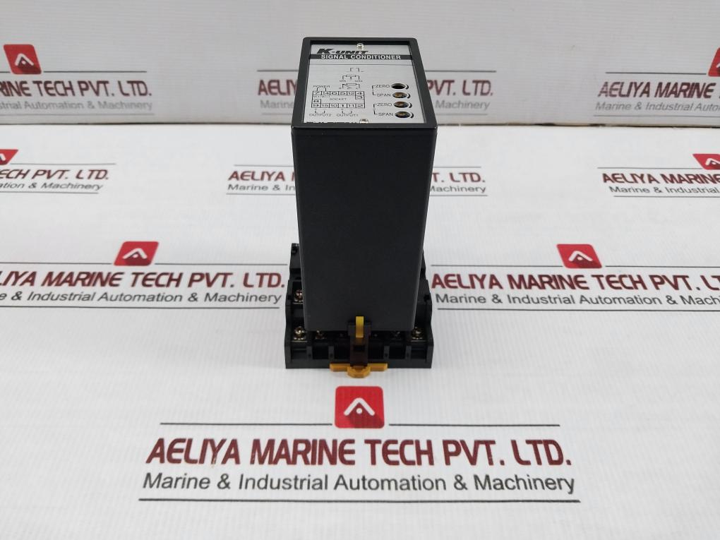 M-system 220Vac Signal Transmitter W/ Socket Base Kwvs2-a1Aa-h
