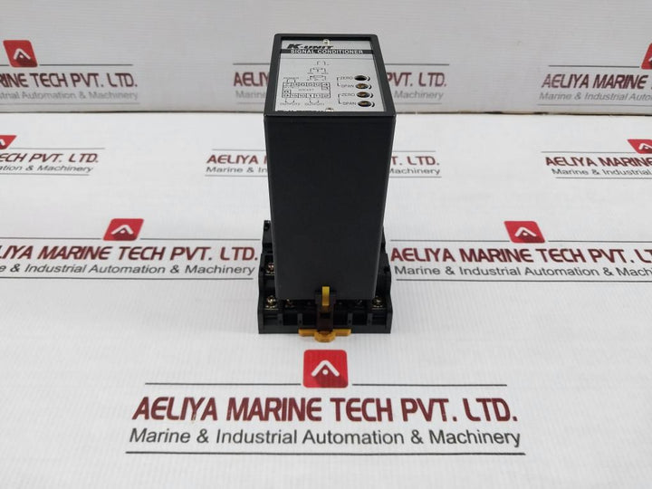 M-system 220Vac Signal Transmitter W/ Socket Base Kwvs2-a1Aa-h