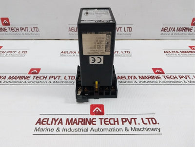 M-system 220Vac Signal Transmitter W/ Socket Base Kwvs2-a1Aa-h