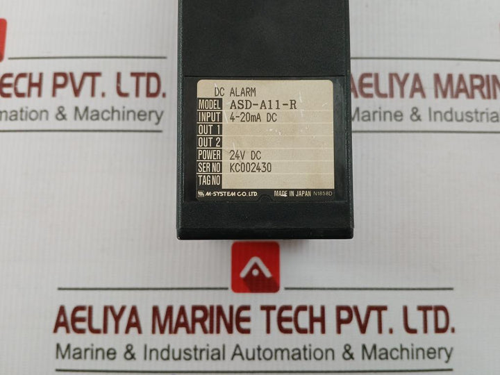 M-system Dc Alarm Module 24V Dc Asd-a11-r