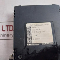 M-system Hvpn-7A1 2-wire I/P Transducer 0.2-1.0 Kgf/Cm2 Mb-01/P7