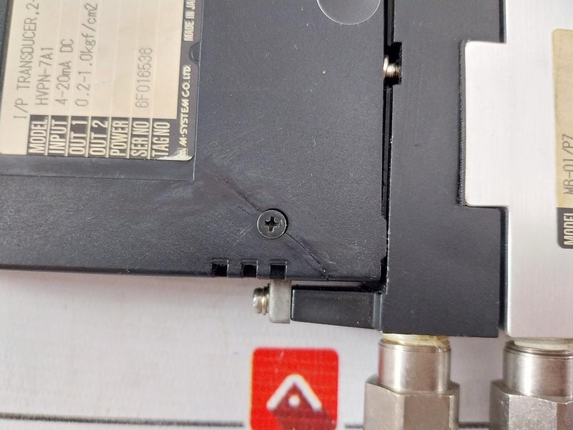 M-system Hvpn-7A1 2-wire I/P Transducer Mb-01/P7 4-20Ma Dc, 0.2-1.0 Kgf/Cm2