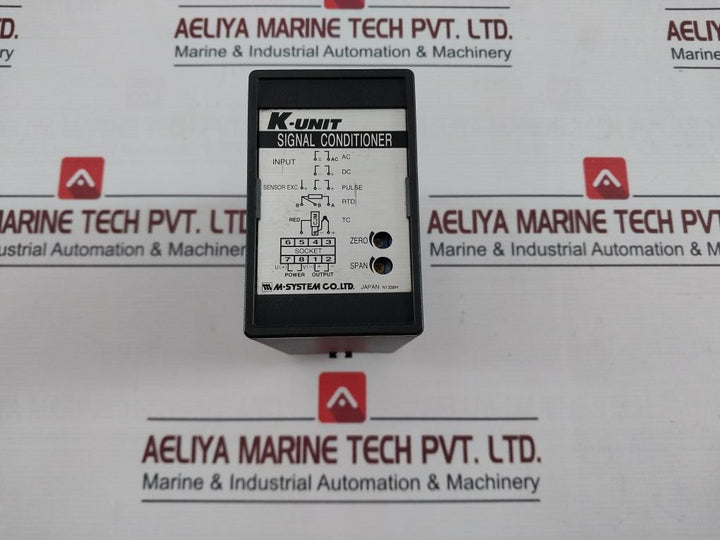M-system Kvs-5A-b Signal Conditioner 0-5V Dc