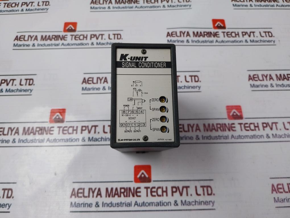 M-system Kwrs-3Aa-r Signal Conditioner 24V Dc