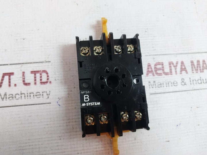 M-system Pm-e-h Potentiometer Converter Ac220V Dc 0-16Ma 250V 7.5A 3Max 4S 5Min