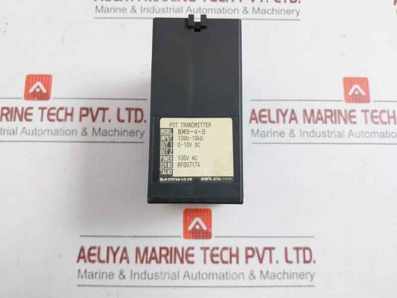 M-system Signal Conditioner Kms-4-b 100V Ac