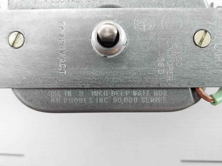 M.H. Rhodes 90262 Wall Box Timer Switch 15Md783