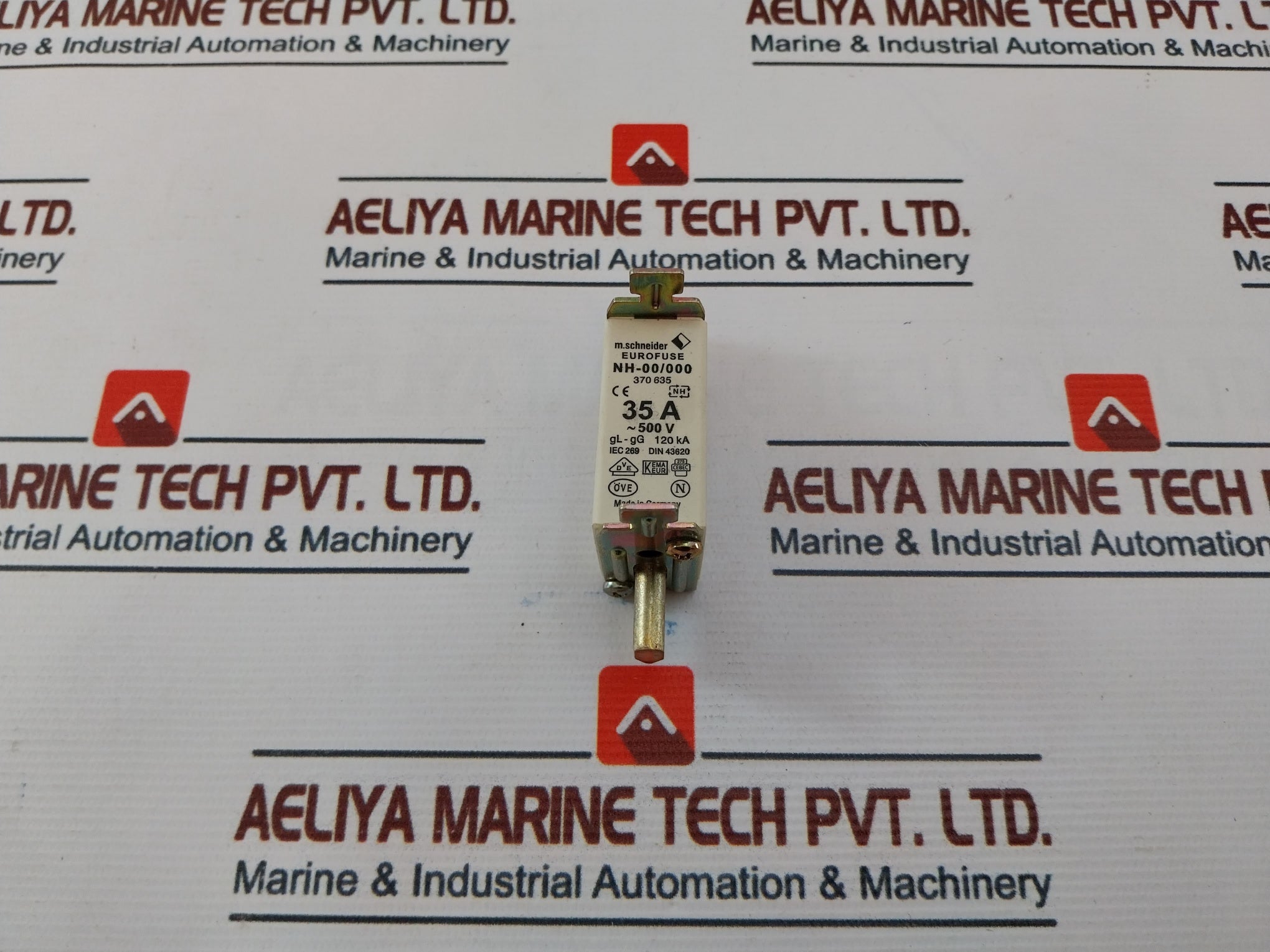 M.Schneider Nh-00/000 Eurofuse Gl-gg 35A 500V Iec 269