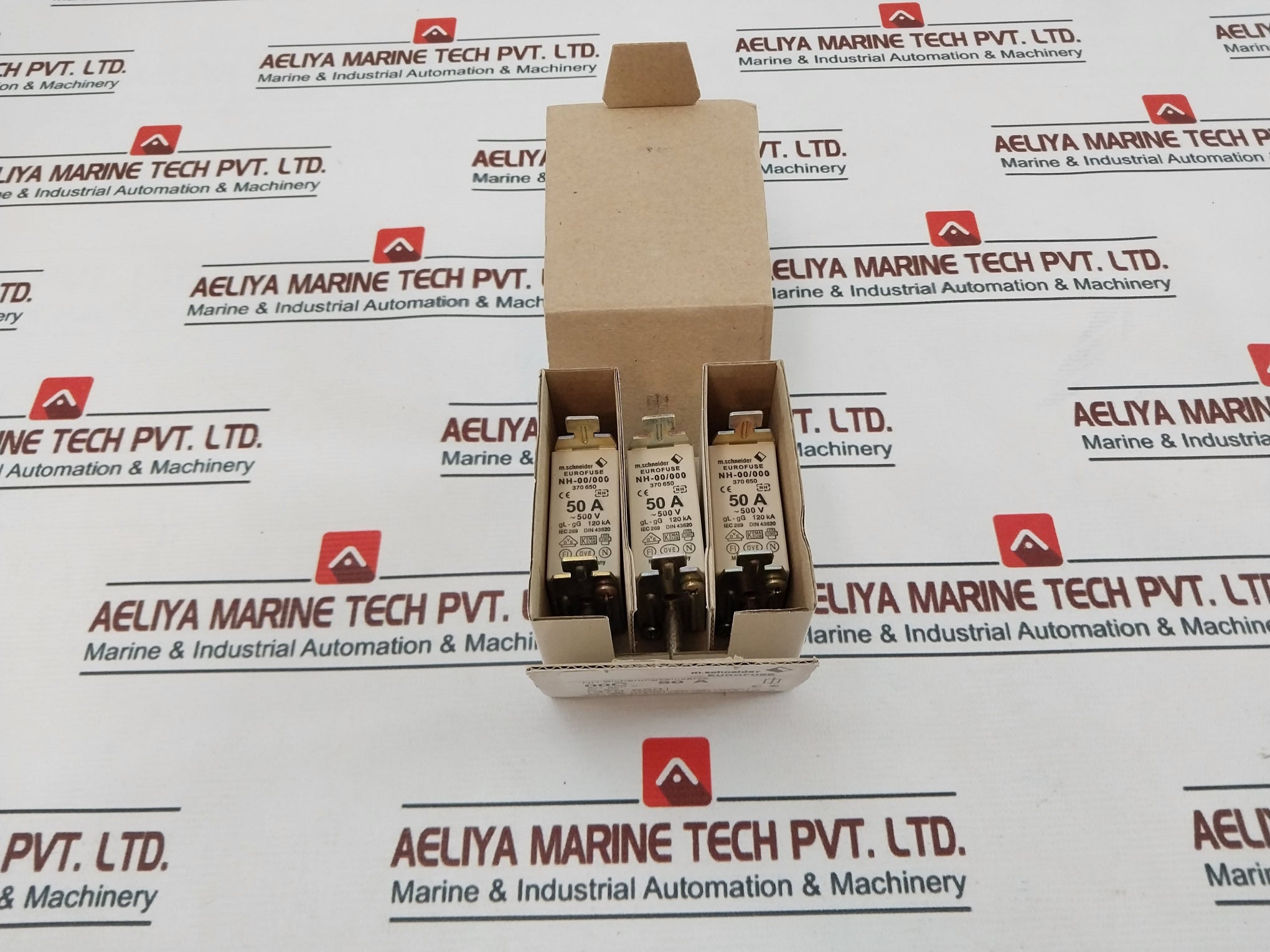 M.Schneider Nh-00/000 Eurofuse Gl-gg 50A Iec 269 Din 43620