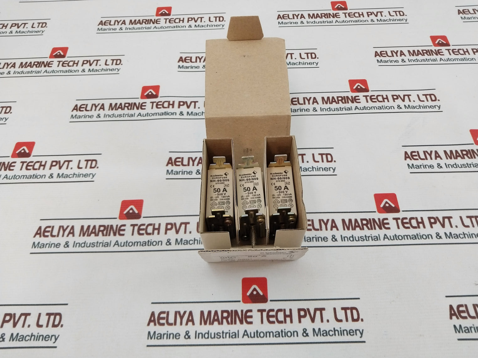M.Schneider Nh-00/000 Eurofuse Gl-gg 50A Iec 269 Din 43620