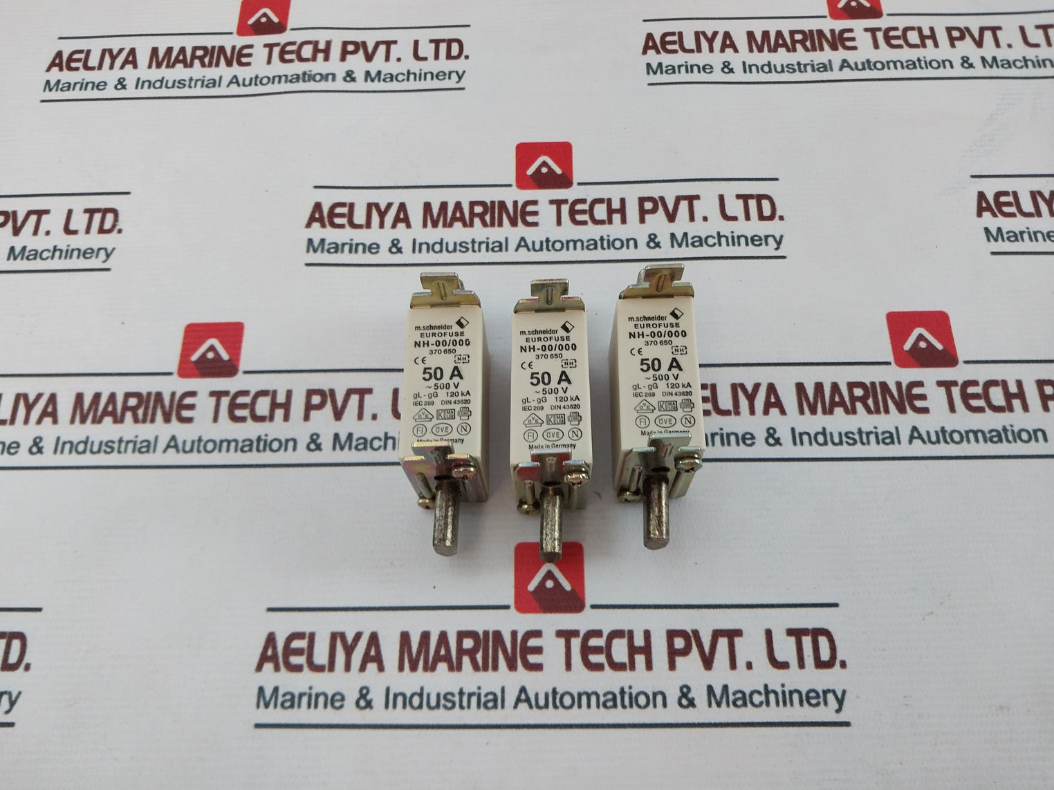 M.Schneider Nh-00/000 Eurofuse Gl-gg 50A Iec 269 Din 43620
