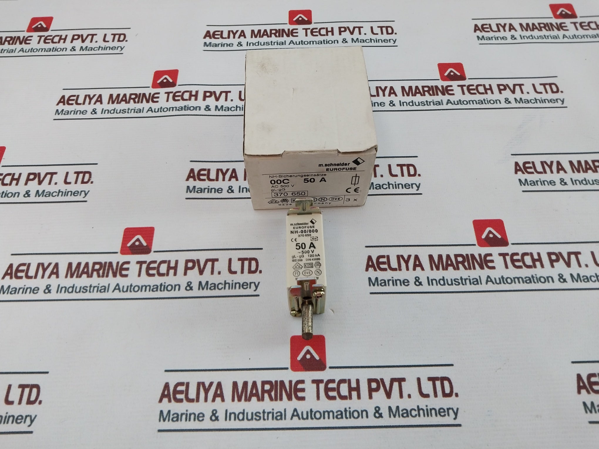M.Schneider Nh-00/000 Eurofuse Gl-gg 50A Iec 269 Din 43620