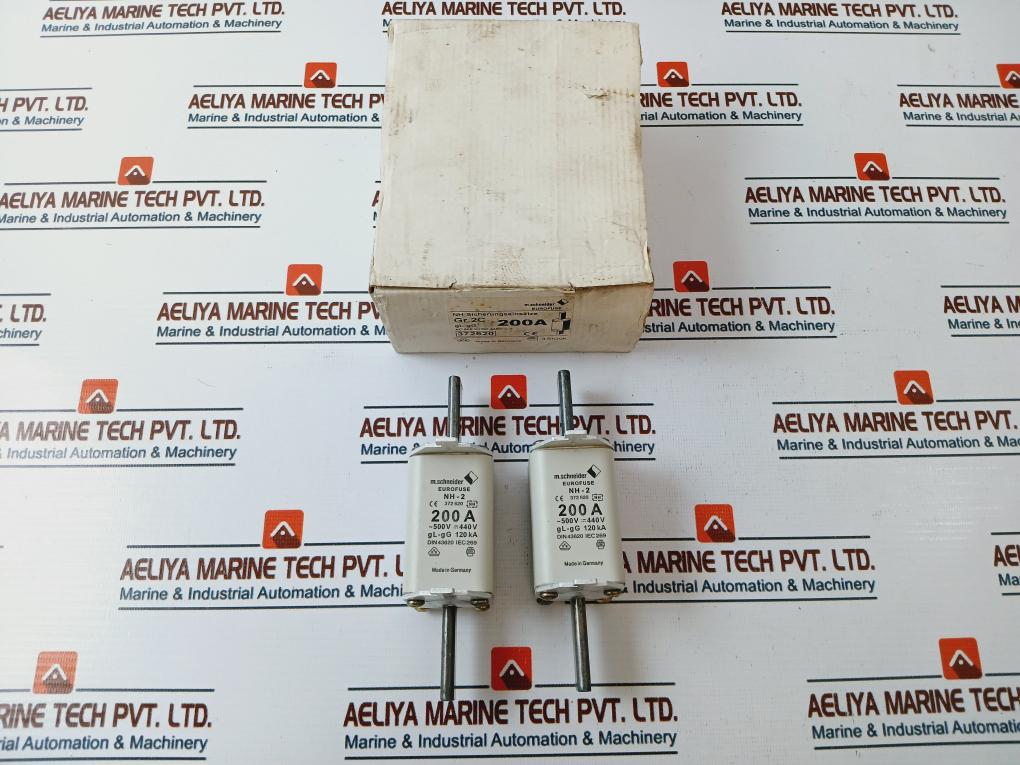 M.Schneider Nh-2 372620 Nh Fuse Link 200A Gl-gg 120 Ka